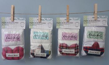 Set Of Two Scottish Baby Vests With Tartan, 4 of 9