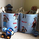 personalized canvas toy storage