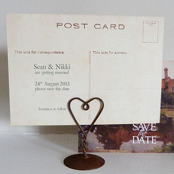 Save The Date Postcards With Your Wedding Venue, 2 of 3