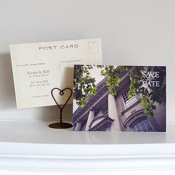 Save The Date Postcards With Your Wedding Venue, 3 of 3