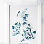 Personalised Stitch Your Journey Map Print, thumbnail 3 of 12