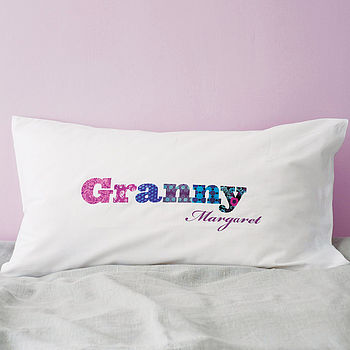 Granny Grandma Grandpa Grandad Pillowcase, 2 of 8