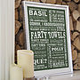 'Farty Towels' Typographic Print, thumbnail 1 of 3