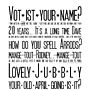 'Personalised Quote' Print, thumbnail 7 of 7