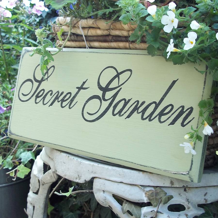 Personalised Cottage Style House Sign By Potting Shed Designs