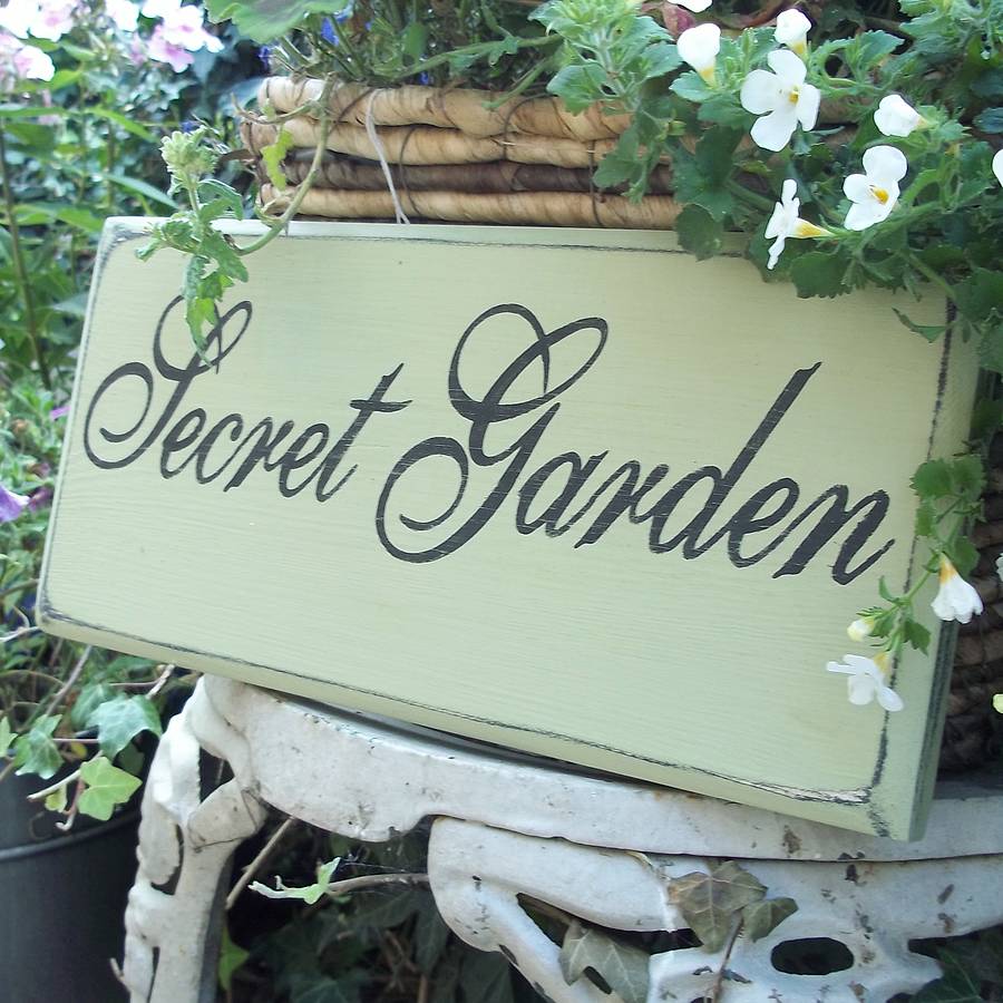 Personalised Cottage Style House Sign By Potting Shed 