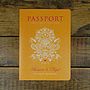 Passport To Love Booklet Travel Wedding Invitation, thumbnail 10 of 12