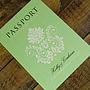 Passport To Love Booklet Travel Wedding Invitation, thumbnail 11 of 12