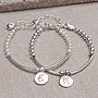 Personalised Girls Silver And Pearl Bracelet, thumbnail 1 of 10