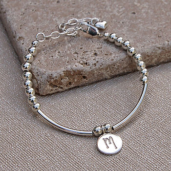 Personalised Girls Silver And Pearl Bracelet, 2 of 10