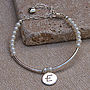 Personalised Girls Silver And Pearl Bracelet, thumbnail 5 of 10