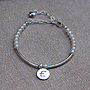 Personalised Girls Silver And Pearl Bracelet, thumbnail 6 of 10