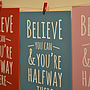 'Believe' Graphic Design Print, thumbnail 5 of 6