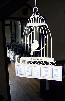 Lasercut Birdcage Table Plan, 2 of 5