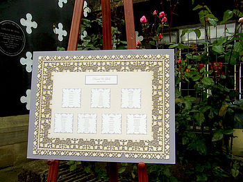 Laser Cut Lace Table Plan, 4 of 5