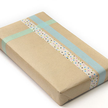 Kraft Brown Gift Wrapping Paper, 9 of 11