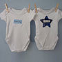 Set Of Two Scottish Baby Vests With Tartan, thumbnail 5 of 9