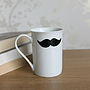 Moustache Mug By MrTeacup, thumbnail 1 of 5