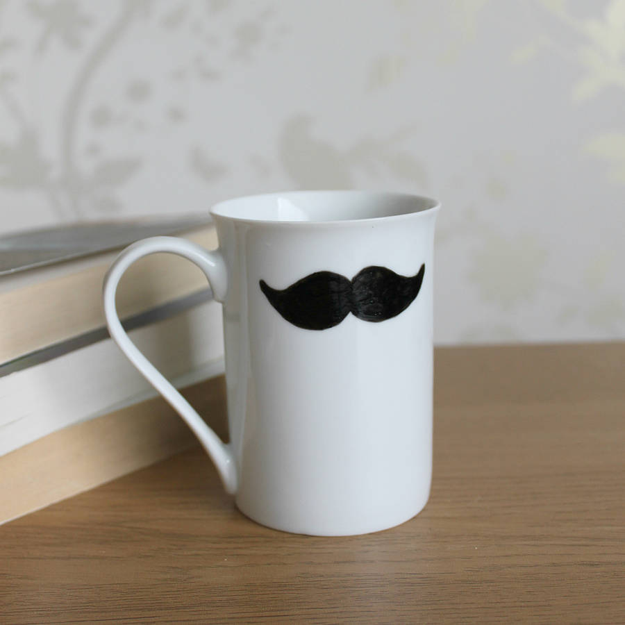 Moustache Mug By MrTeacup, 1 of 5