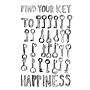 'Find Your Key To Happiness' Print, thumbnail 2 of 3