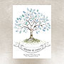 Wedding Fingerprint Tree Guest Book, thumbnail 4 of 6