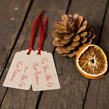 'Keep Your Mitts Off' Christmas Gift Tags, 3 of 6