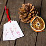 'Keep Your Mitts Off' Christmas Gift Tags, thumbnail 4 of 6