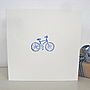 Handmade Bicycle Card, thumbnail 1 of 6