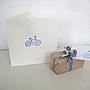 Handmade Bicycle Card, thumbnail 4 of 6