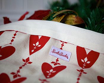 Personalised Love Christmas Santa Sack, 4 of 4