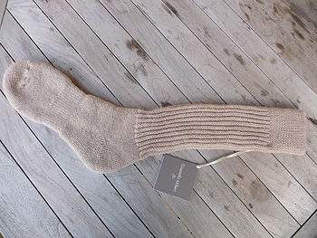 Ladies Knee Length Alpaca Socks, 7 of 12