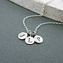 Silver Initial Necklace, thumbnail 4 of 4