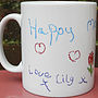 Personalised Child's Own Artwork Mug, thumbnail 3 of 5