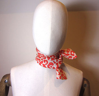 Silk Neck And Hair Scarf, 6 of 6