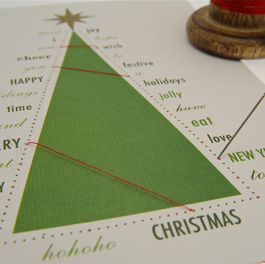 Stitch Your Christmas Card, 1 of 3