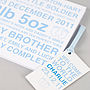 Personalised New Baby Boy & Girl Card, thumbnail 3 of 8