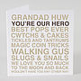 Personalised 'You're My Hero' Card, thumbnail 3 of 3