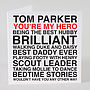Personalised 'You're My Hero' Card, thumbnail 2 of 3