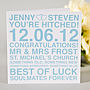 Personalised Wedding Day Card, thumbnail 5 of 12