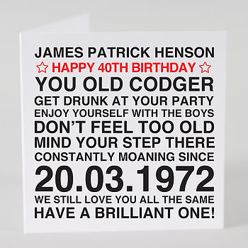 Personalised His Birthday Card, 2 of 5