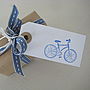 Set Of Five Bicycle Gift Tags, thumbnail 4 of 8