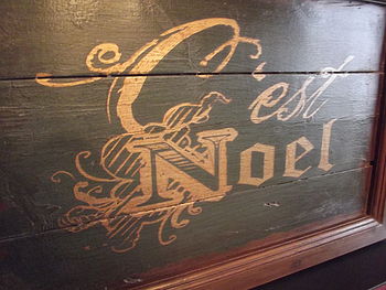 Vintage Christmas Wooden Sign By WOODS VINTAGE HOME INTERIORS
