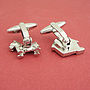 Dog And Dog House Cufflinks, thumbnail 2 of 2