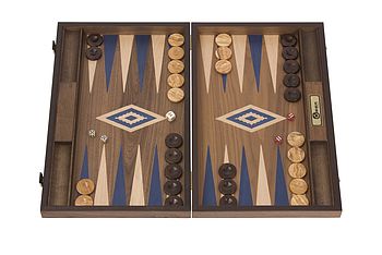 Uber Walnut Backgammon Set, 3 of 9