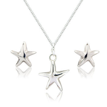 Silver Star Pendant And Chain, 3 of 6
