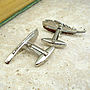 Feather Cufflinks, thumbnail 2 of 2
