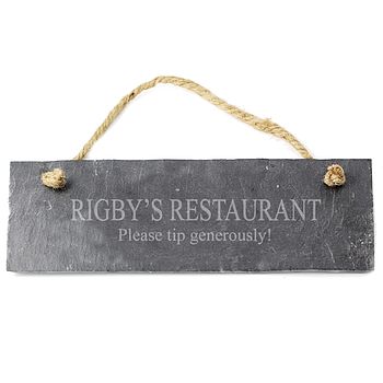 Personalised Engraved Slate Plaque, 2 of 5