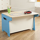 toy box converts to desk