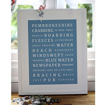 Personalised Holiday Memories Print, 2 of 5