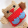 Jingly Robins Learn To Knit Kit, thumbnail 1 of 2